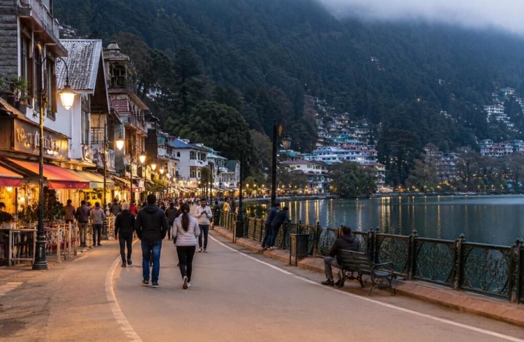 Mall road-nainital