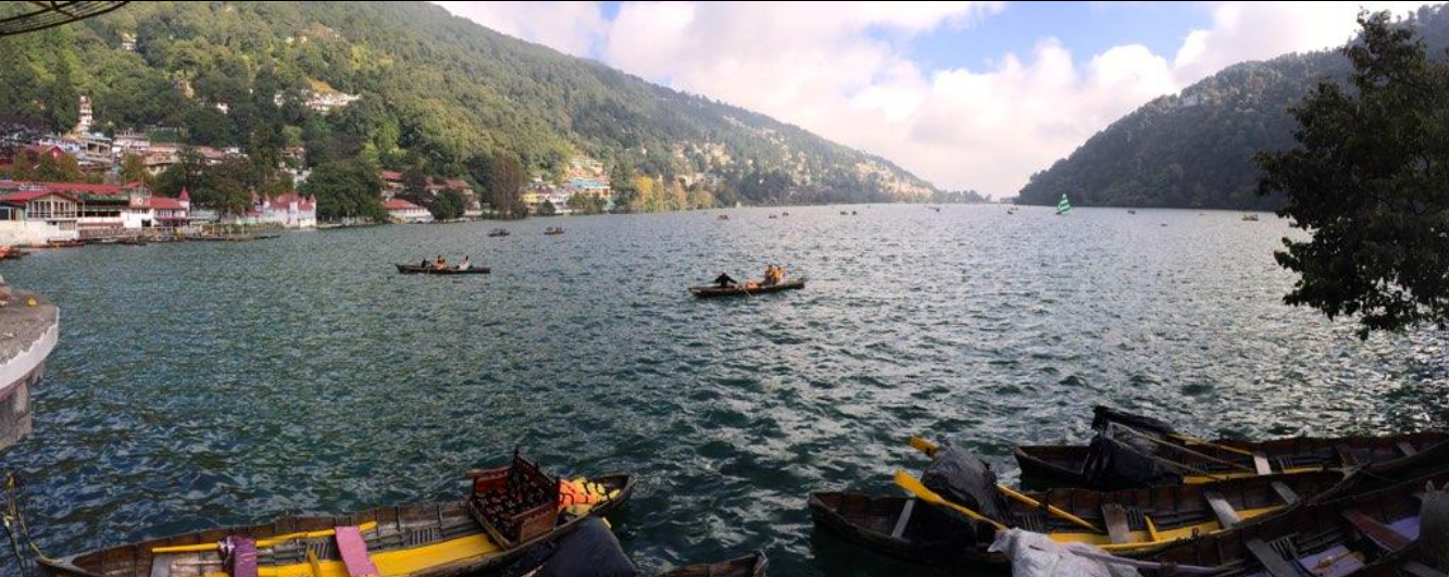 Nainital Lake and Mall Road