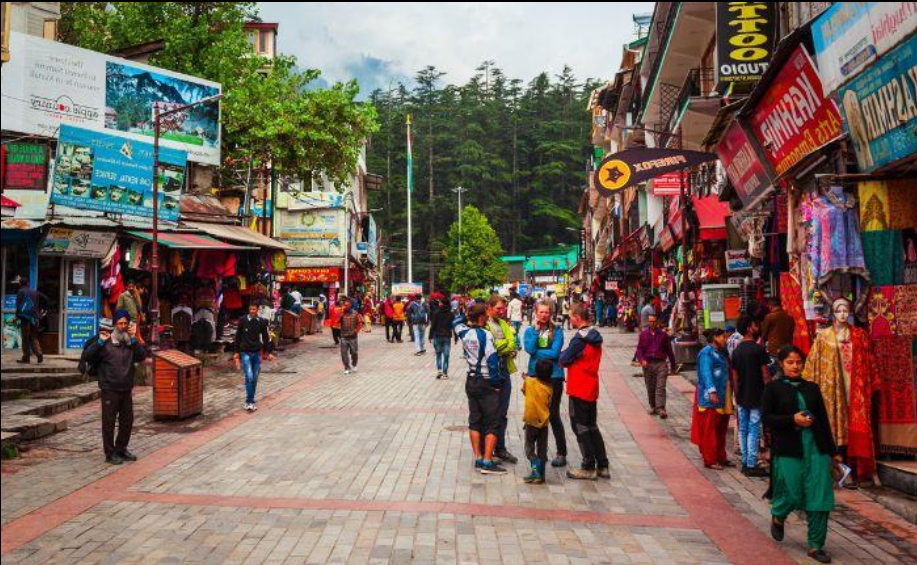 Old Manali Market
